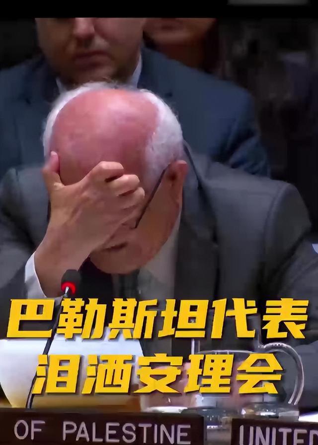 加沙儿童每小时殒命一人，巴勒斯坦代表悲愤捶桌泪洒安理会