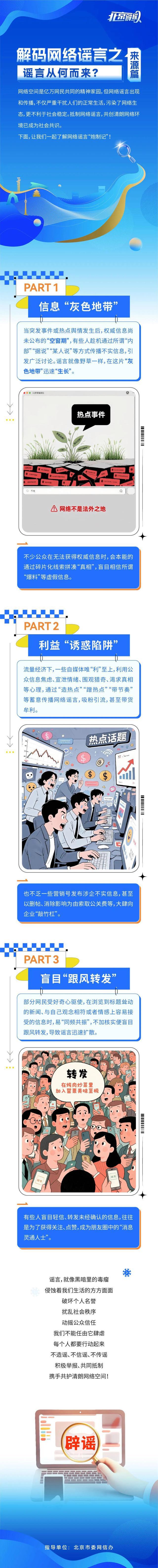 谣言从何而来?一图了解