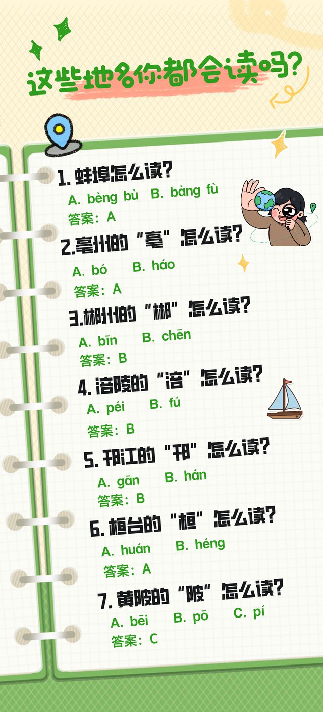 “一qí红尘妃子笑” 这些字你都读对了吗