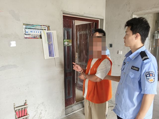 偷电线来钱快 落网速度也挺快