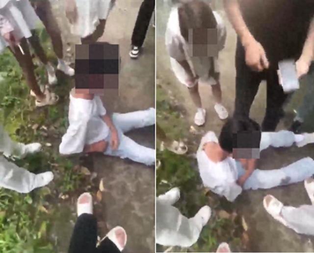 江西万载曝出多段未成年人围殴视频 警方回应：施暴者已处理