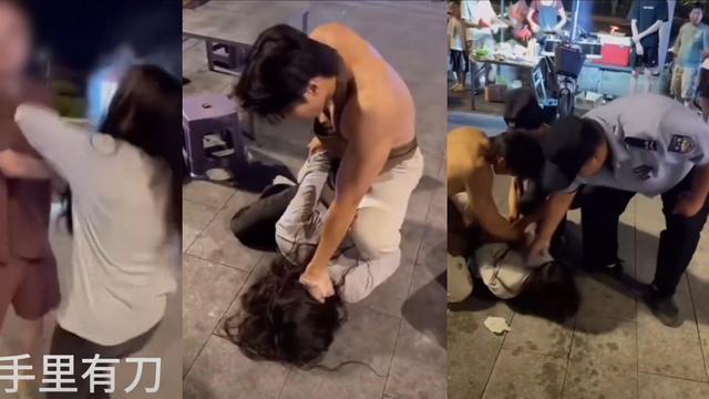 女子疑似持刀具欲攻击小孩事件：警方及时通报方能止谣丨中听