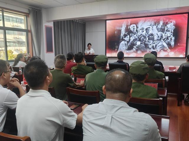 “弘扬抗战精神 汲取奋进力量”主题党日宣讲活动举行